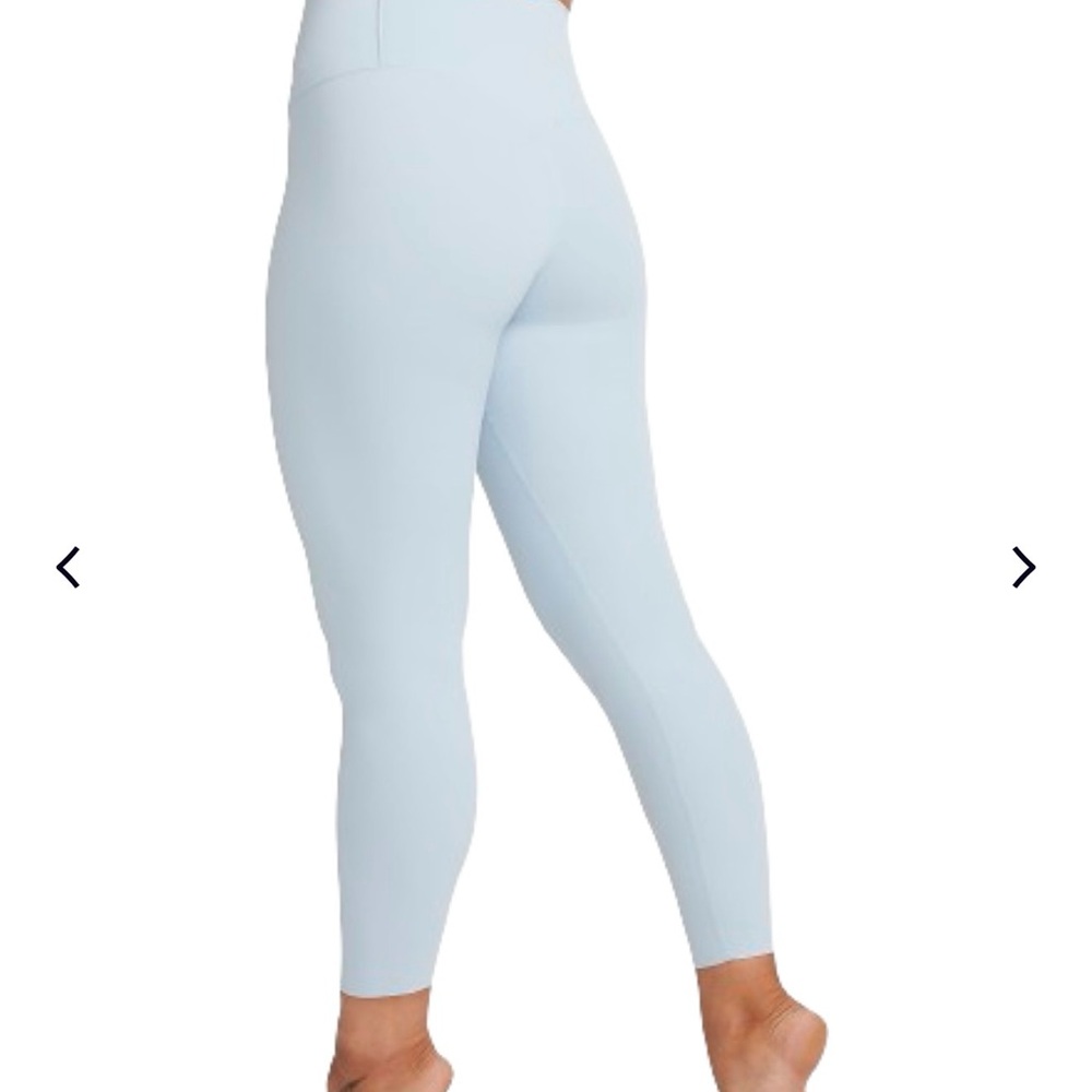 Nike Zenvy Gentle Support High Waist 7/8 Leggings M Medium Blue Women NWT $100 - Picture 3 of 14